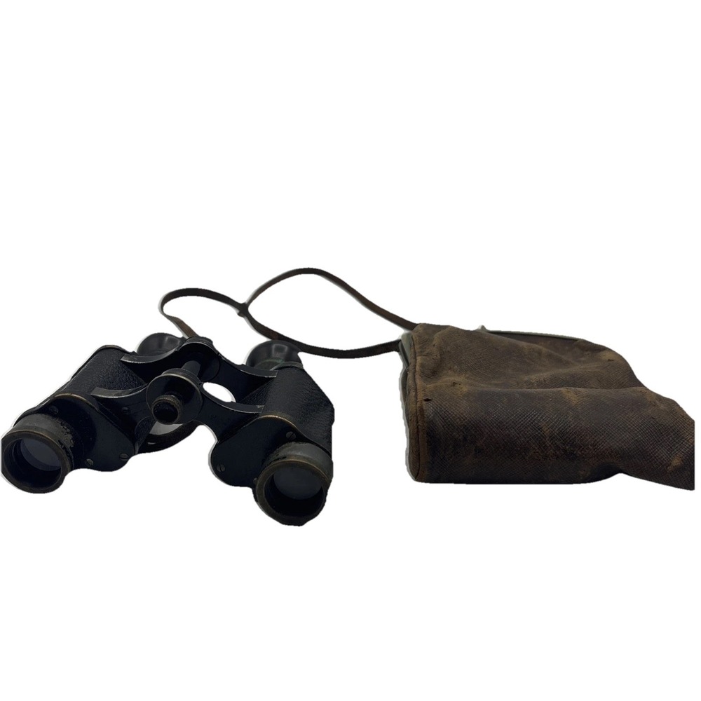 Vintage Carl Zeiss Jena Telex 6x24 Field Glasses Binoculars 174843 with Case